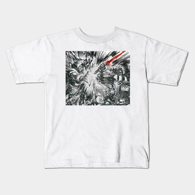 "Lord vs Lord" Kids T-Shirt by GeoffreyGwin